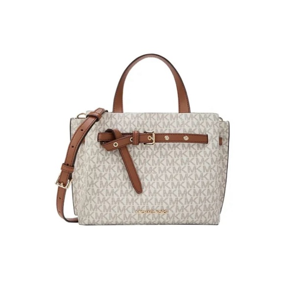 Michael Kors Emilia Small Logo Satchel 💼 - Picture 1 of 8